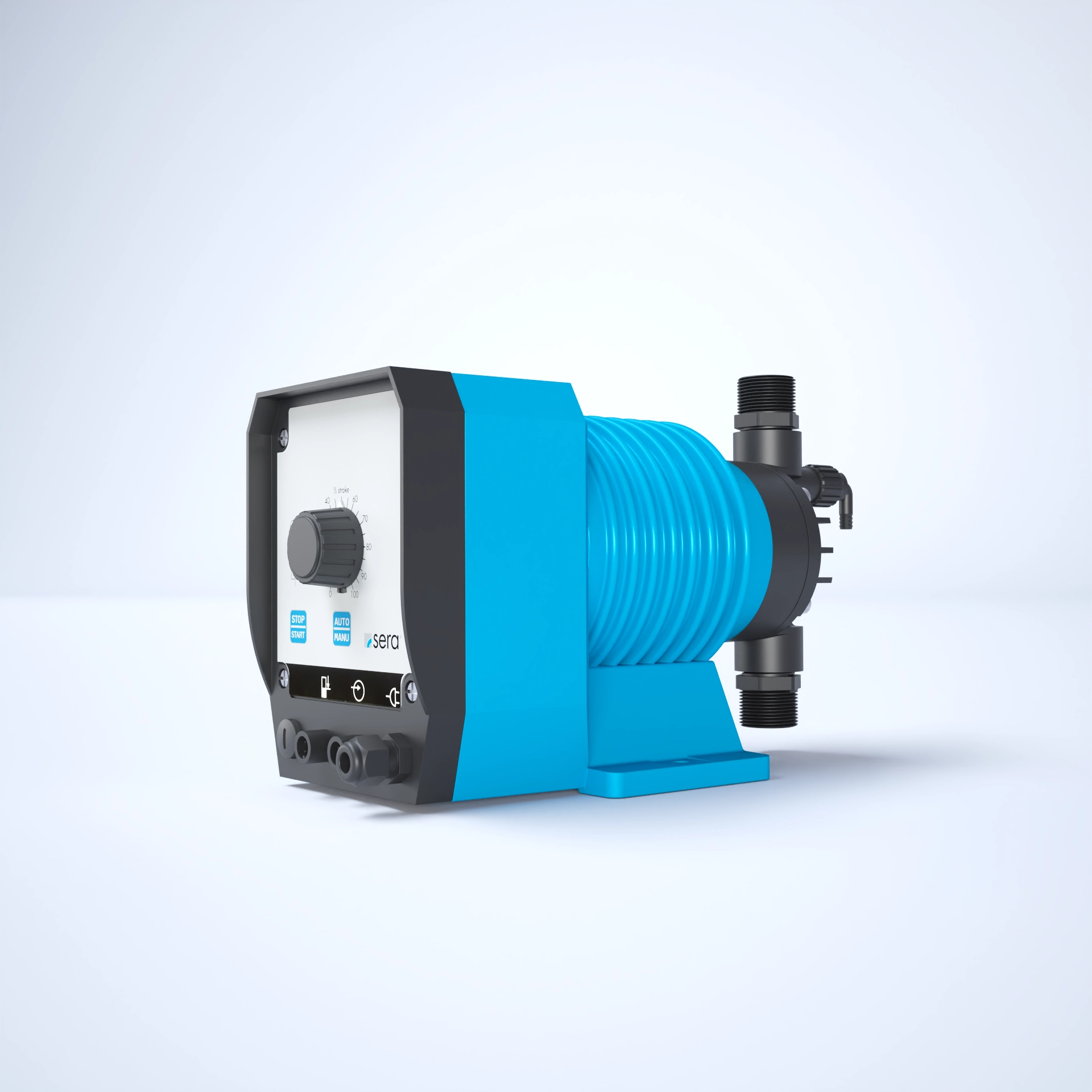 Solenoid diaphragm pump, type R204.1
