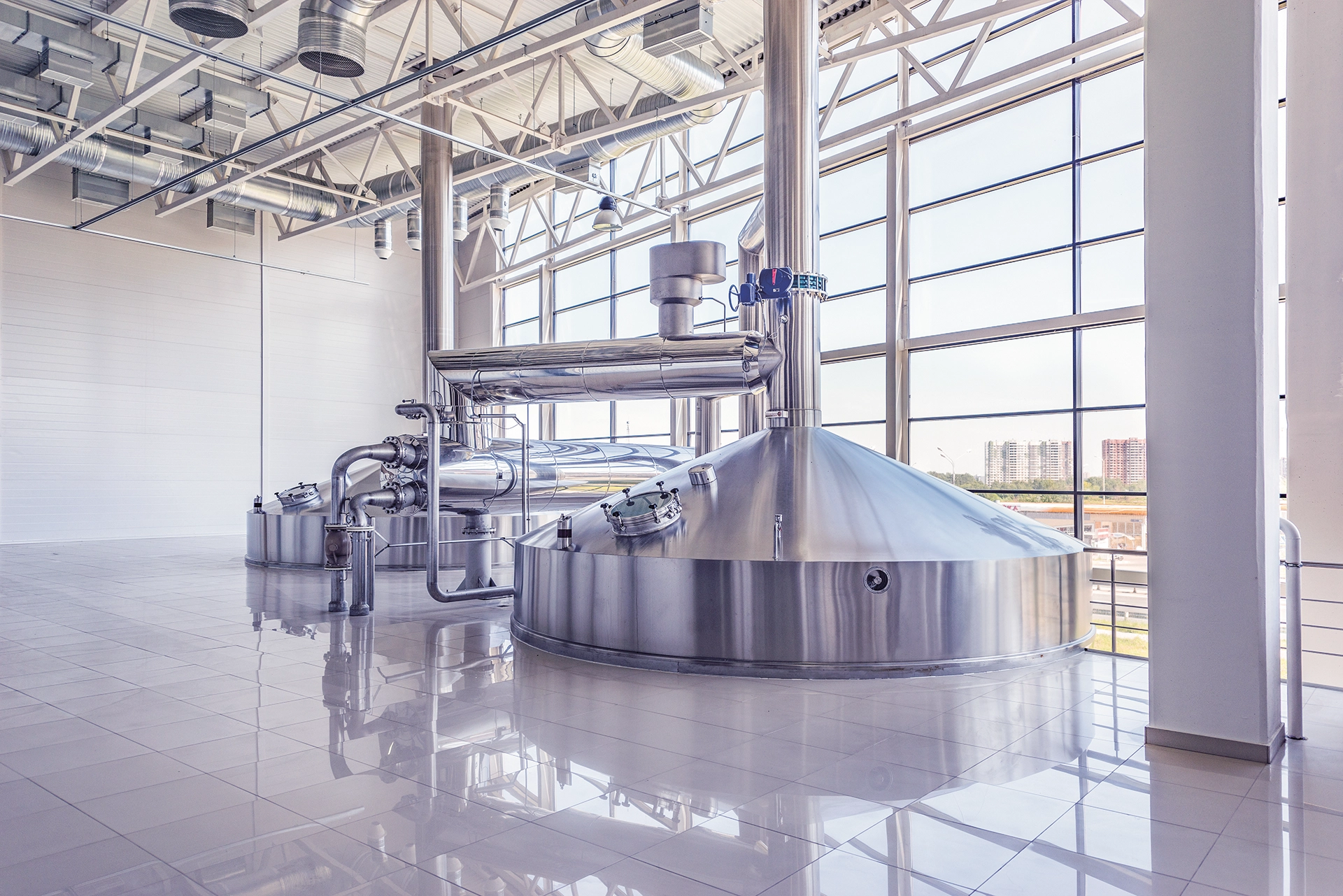 Dosiertechnik zur gezielten Dosierung von Calciumchlorid und Calciumsulfat für die Optimierung der Brauwasserqualität im Brauprozess