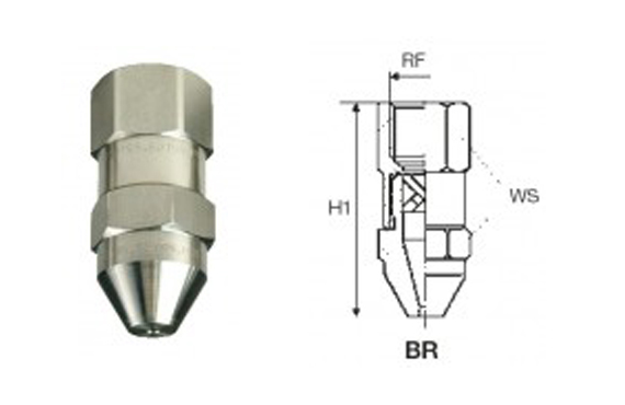 Vollkegeldüse Typ BR