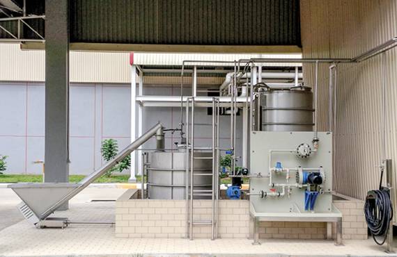 Caustic Soda Tank With An Umbrella Roof Hammond In International Tank Service