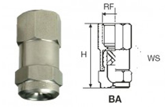 Vollkegeldüse Typ BA