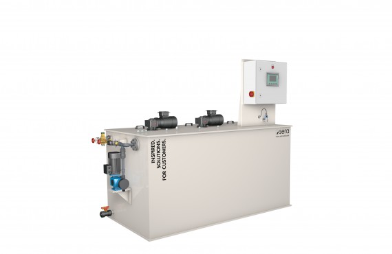 Polymeransetzstation PolyLine Flow L mit Basisausstattung