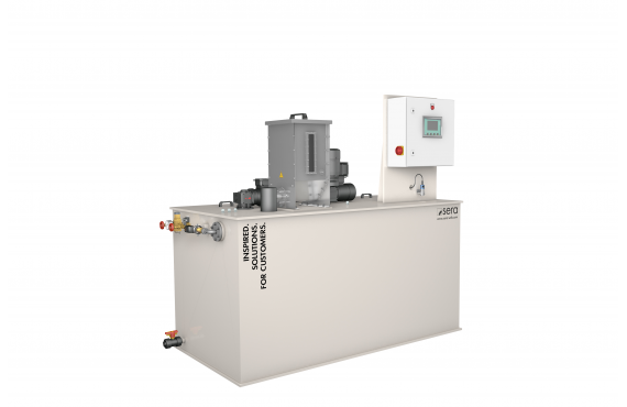 Polymeransetzstation PolyLine Flow S mit Basisausstattung