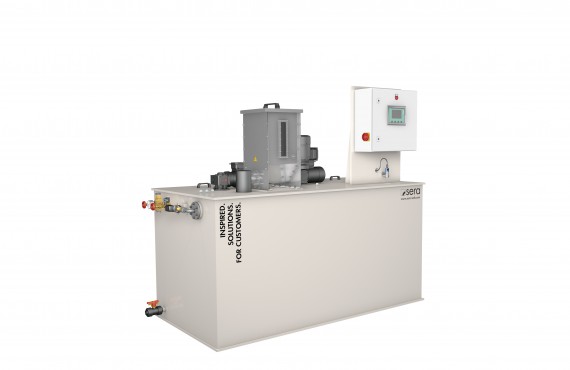 Polymeransetzstation PolyLine Flow S mit Basisausstattung